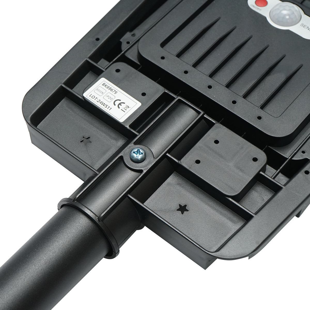 Napelemes LED utcai lámpa 200W napelemmel és mozgásérzékelővel Breckner Germany