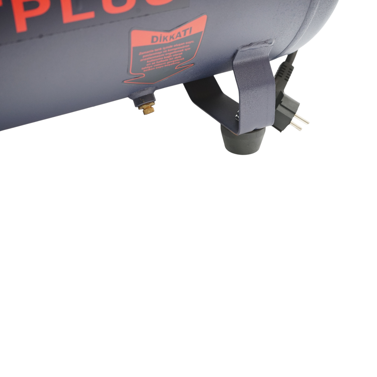 50L olajmentes légkompresszor, csendes, 2 motor 4 hengeres 1.5KW/2CP, maximális nyomás 8 bar, szívólevegő térfogat 170L/min