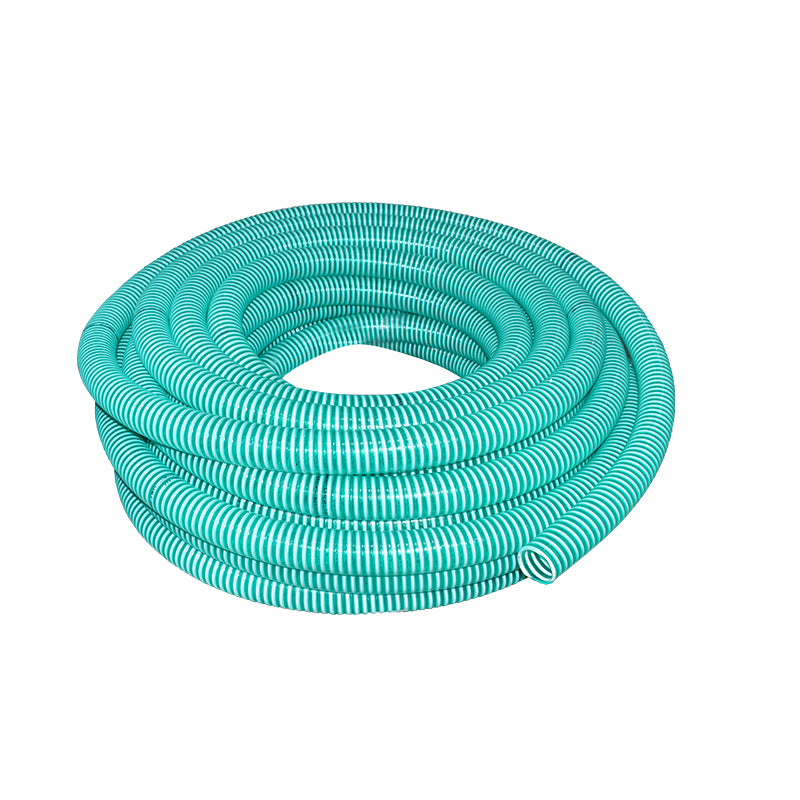 PVC víztömlő tárcsa 30m 1,5 hüvelykes spirállal 1,5 hüvelykes belső 38mm, külső 46mm szívás és szállítás