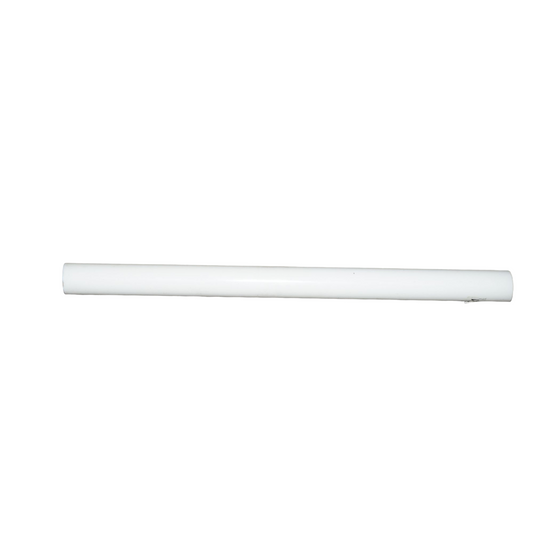 Rúd teflon PTFE, politetrafluoretilén fehér 100x330mm 6.15 kg