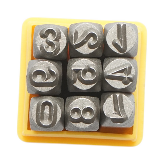 9 darabos készlet 6mm-es panelek 0-8 számokkal Breckner Germany