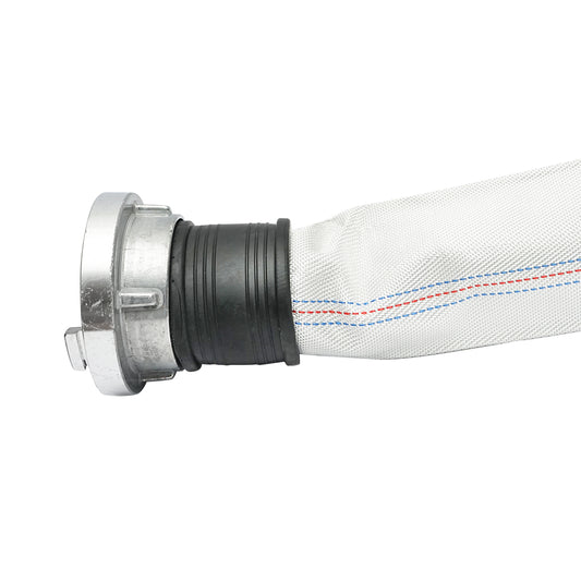 Öntözés/pompa. PVC 3 toll, 20m hosszú, alumínium csatlakozókkal, max 10bar, Breckner Germany