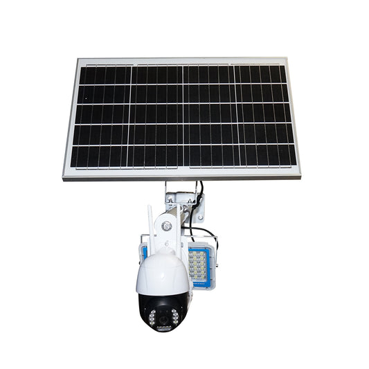 200 W-os LED-lámpa 50 W-os napelemmel és WIFI megfigyelő kamerával Breckner Germany