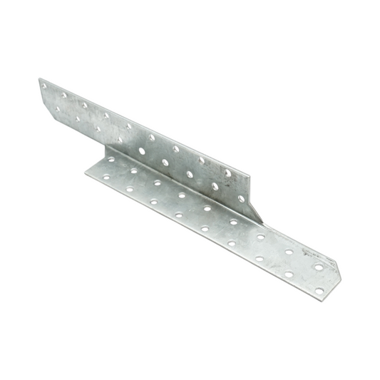 Horgony tolltoll tolltoll balra 33x33x250mm, vastagság 2mm, horganyzott acél, horganyzott acél