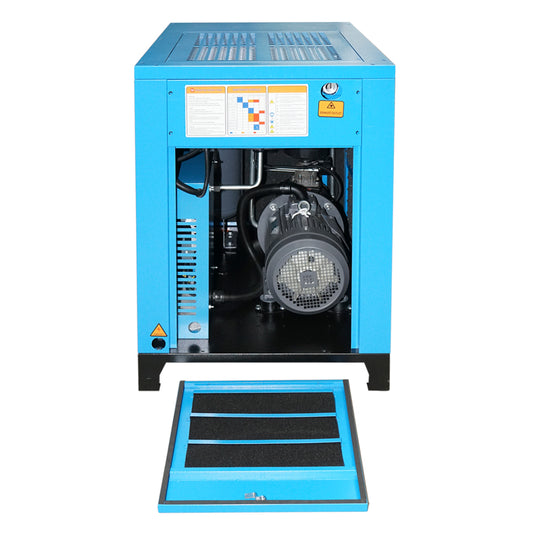 Csavarkompresszor 11KW/ 15CP, 1,5mc/min szárítóval Breckner Germany