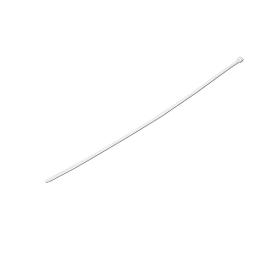Fehér műanyag nyaklánc fehér 3.6x360mm 100 db/készlet Breckner Germany