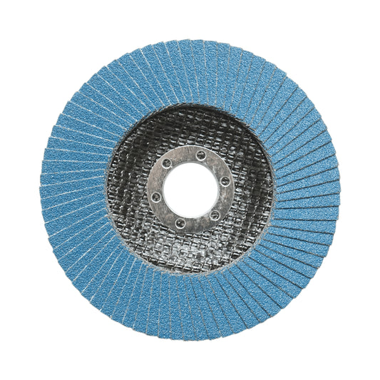 Cirkónium-dioxid csiszolókorong T27 ZA100, 125x22mm fém és rozsdamentes acél csiszolásához/polírozásához Breckner Germany