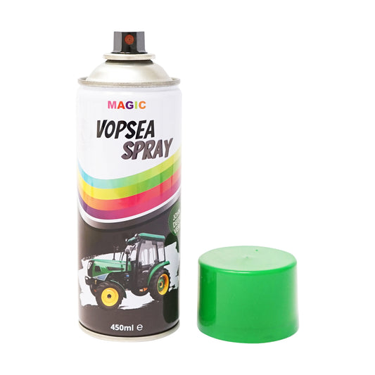 John Deere professzionális zöld autófesték spray gyorsan száradó 450ml MAGIC