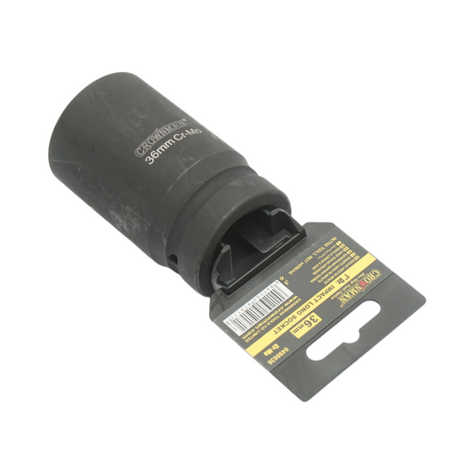 36 mm hosszú ütőcsavarkulcs, 1 hüvelykes négyzetes Cr-Mo Crownman