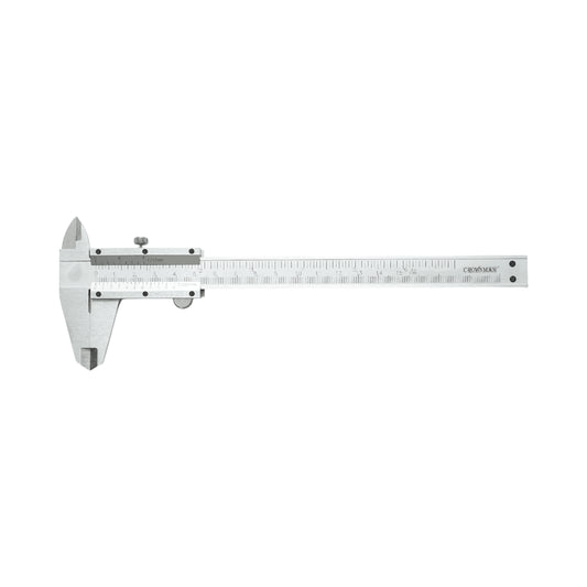 Crownman 150 mm-es mechanikus mérőműszer, mm/cm/inch skálával