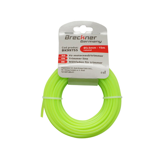 Fűkasza damil, kerek 3.5mm x 15m Breckner Germany