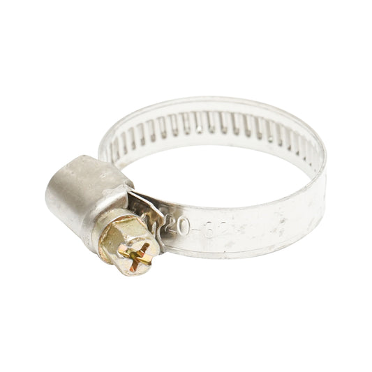 Állítható rozsdamentes acél tömlőbilincs 20-32A