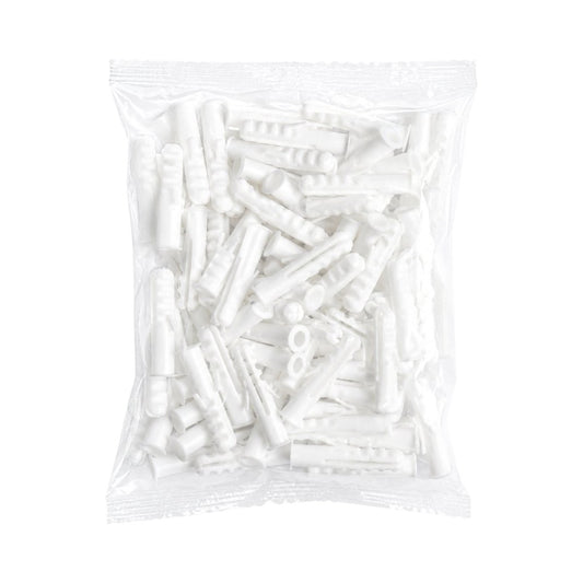 Univerzális műanyag dübel fehér 8x40mm 100 db/szett