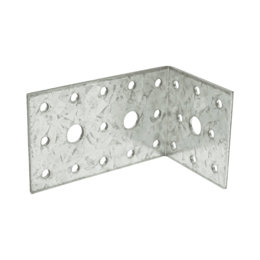 Összekötő zár 100x60x60mm, vastagság 2,5mm, horganyzott acélból