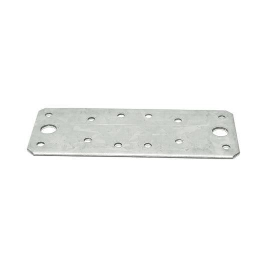 Lapos kötőelem 135x55mm, vastagság 2,5mm, horganyzott acélból