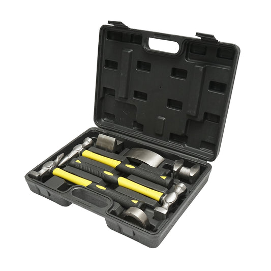 Breckner Germany 7 részes autójavító készlet kalapácsokkal és üllőkkel