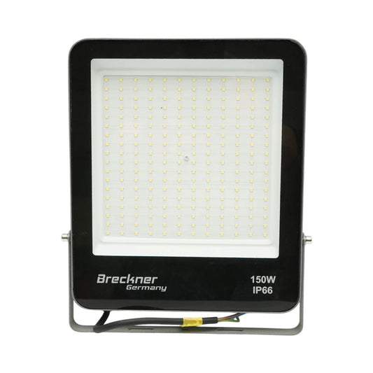 LED Reflektor 150W, 220V, 6500K, 13500lm Flood típus 275x230x30mm IP66 Breckner Germany