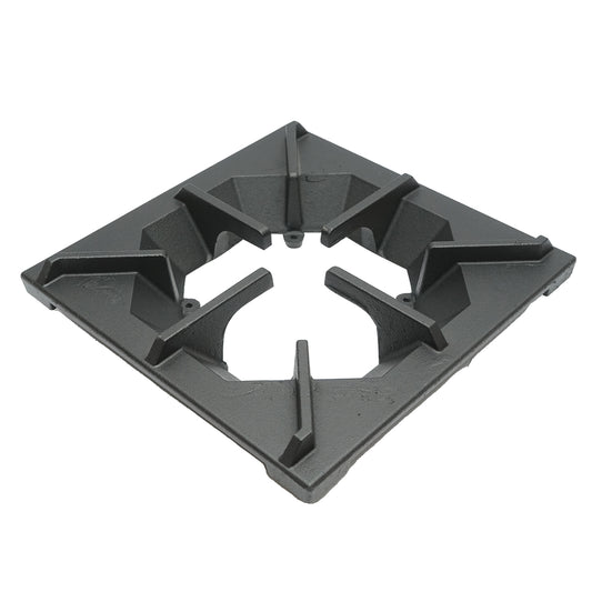 Négyzet alakú grill gázégőhöz