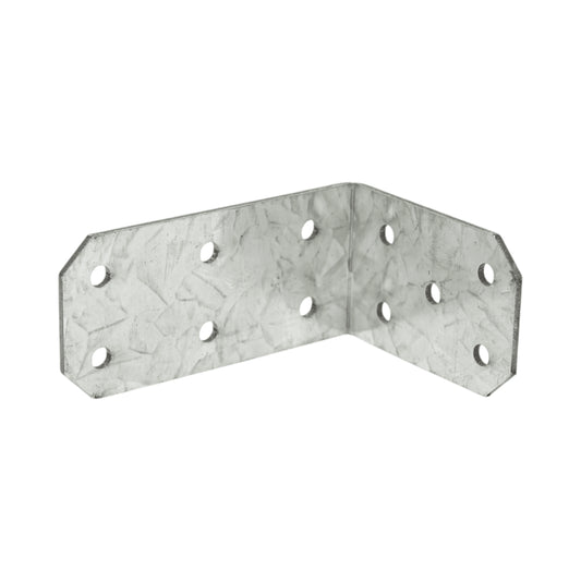 Csatlakozó zár 85x60x40mm, vastagság 2mm, horganyzott acélból