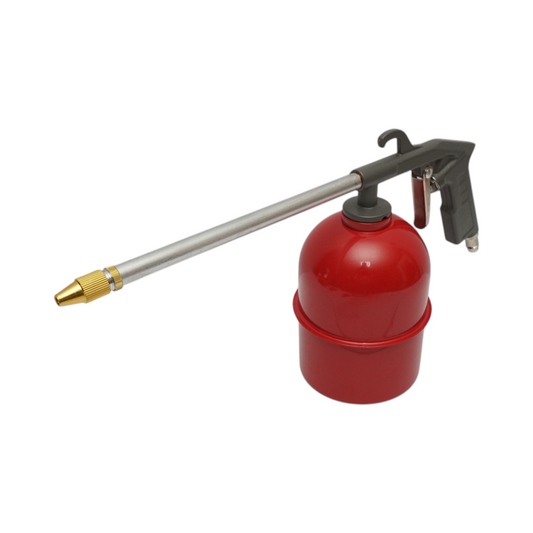 5 darabos sűrített levegő készlet 5 m-es spiráltömlővel, szórópisztollyal mosáshoz, festéshez, felfújáshoz és fújáshoz Breckner Germany