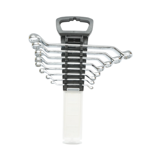 Gyűrűs kulcskészlet 6-22mm Cr-V 8 darab Crownman