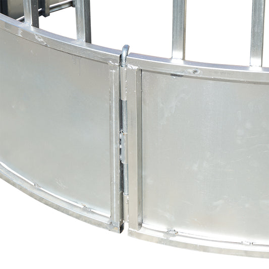 Kerek etetőfülke ventilátoros bálák számára 15 férőhellyel D=1,9m