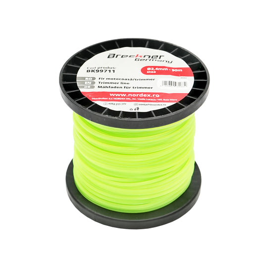Fűkasza damil, csillag 2,4 mm x 90 m Breckner Germany