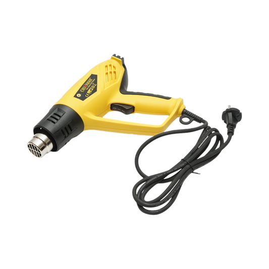 Forrólevegő pisztoly 2000W, 220V, 2 hőmérséklet beállítással 350-650°C Crownman