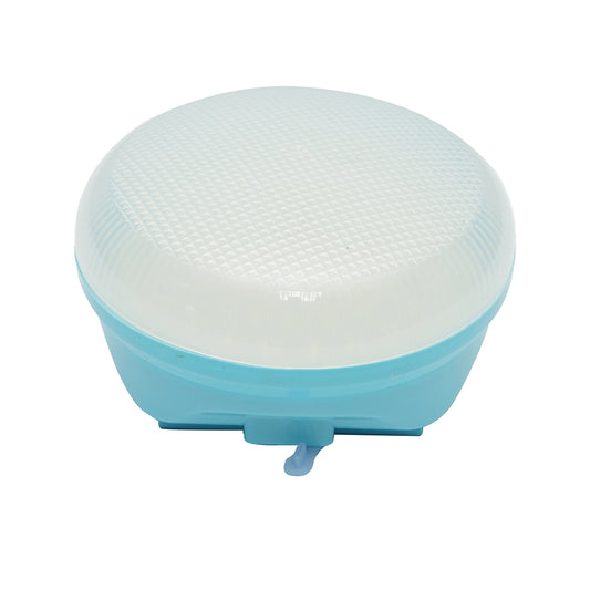 300W LED lámpa napelemmel és 2400mA akkumulátorral, kék színben