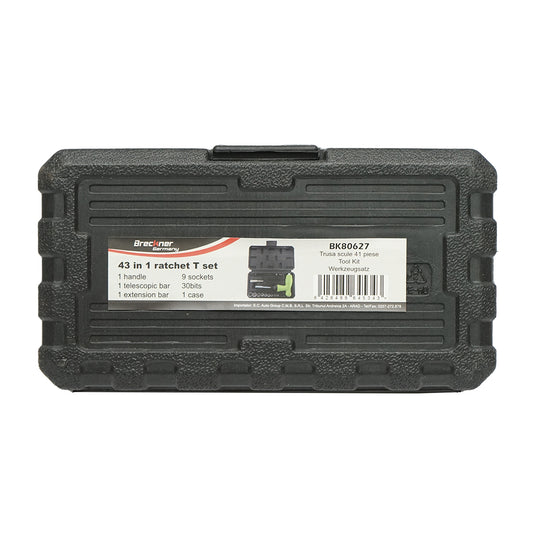 Csavarhúzó bit és dugókulcs készlet 5-13mm 41 darab Breckner Germany