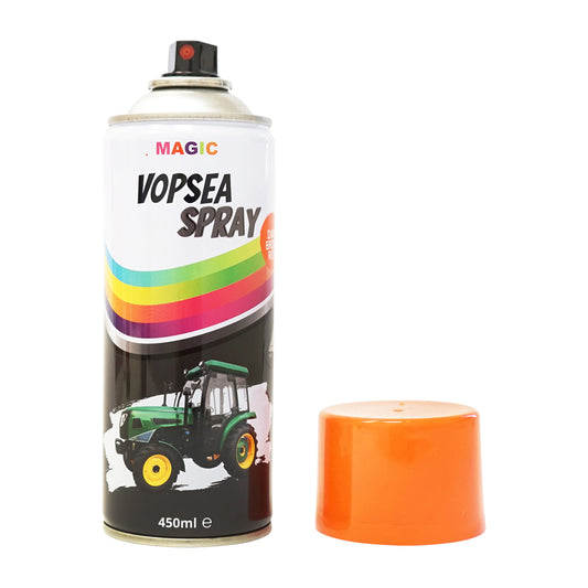 Professzionális David Brown piros autófesték spray gyors száradással 450ml MAGIC