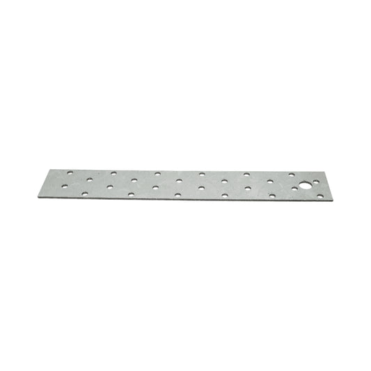 Perforált lemez 40x250mm, vastagság 2mm, horganyzott acél