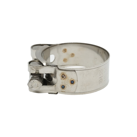 Erőbilincs, rozsdamentes acél bilincs 304SS csavarral tömlőkhöz 48-51mm Breckner Germany
