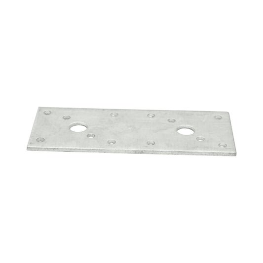 Lapos illesztési elem 116x45mm, vastagság 2,5mm, horganyzott acélból