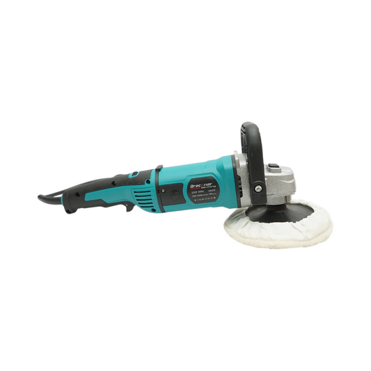 Polírozó és polírozó gép 1400W, 180mm tárcsa, állítható fordulatszám 300-3000rpm Breckner Germany