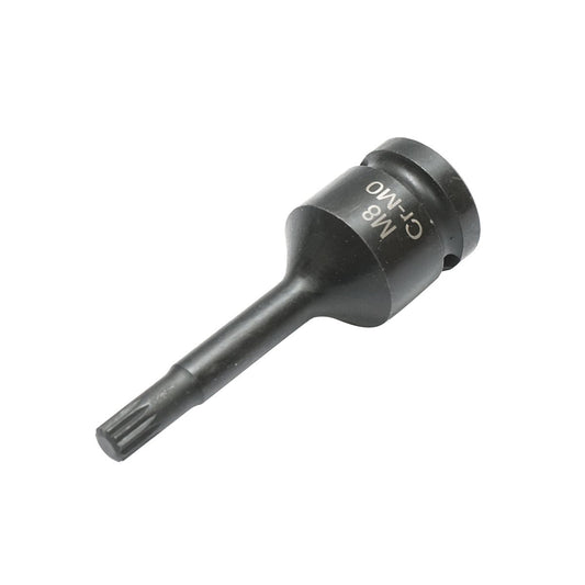 Ütőcsavarkulcs spline M8, 78 mm, négyzetes 1/2 Cr-Mo