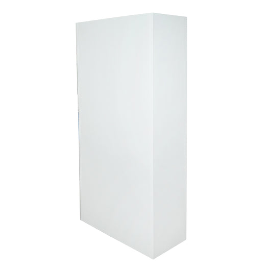 Fémszekrény 2 rögzített tolóajtóval és 4 polccal 1900x900x900x900x400mm