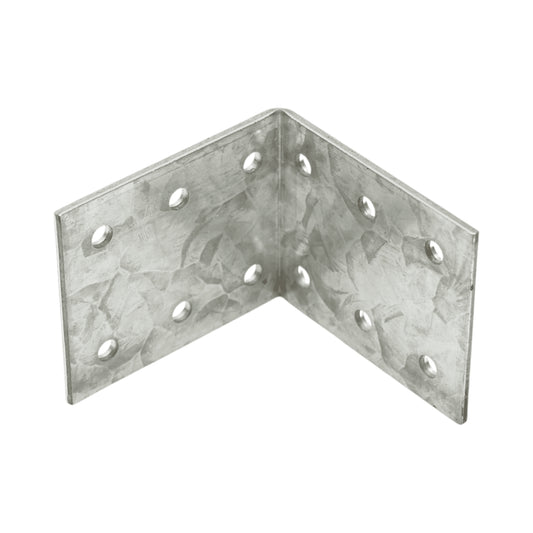 Összekötő zár 60x60x50mm, vastagság 2,5mm, horganyzott acélból