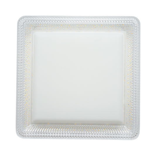 Négyzet alakú LED mennyezeti lámpa 36W, 220V állítható fény 3CCT 3000K/4000K/6500K 230x230x40mm IP20