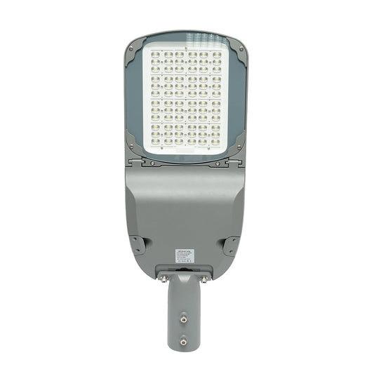LED-es közvilágítási lámpa 150W, 220V, 6000K, 22500lm, IP66 pólusra szerelhető Breckner Germany