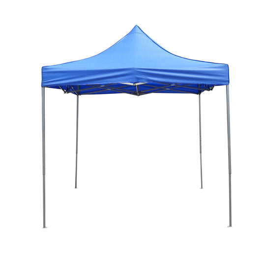 Kék zászlós sátor 2.5mx2.5m, állítható magasságú, összecsukható Breckner Germany