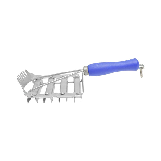 Négyzet alakú négyzet alakú fém lókefe lófésűvel Breckner Germany