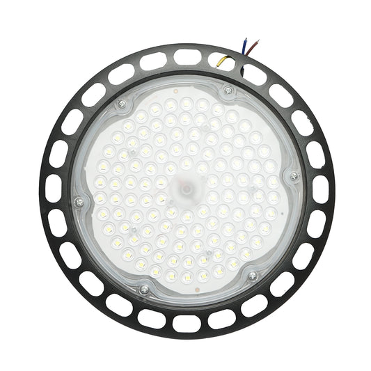 Ipari LED High-Bay lámpa 100W, 220V, 8000K csarnokba/raktárba 235x75mm Breckner Germany