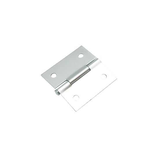 2 db természetes, rejtett 50x50.5mm-es zsanér készlet csavarokkal