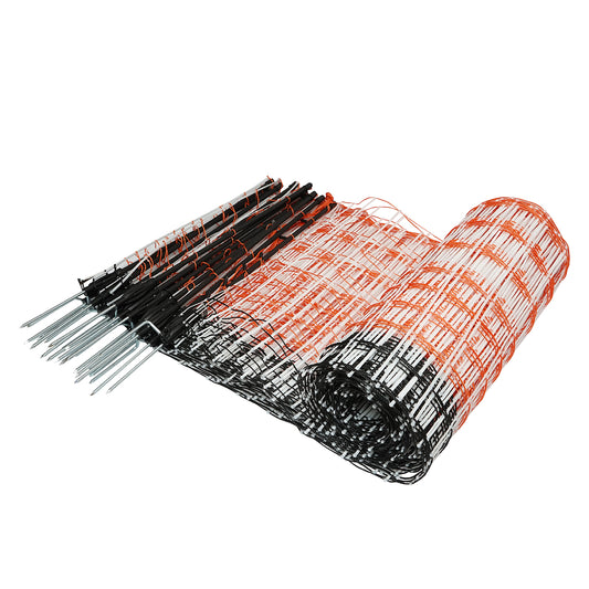 Elektromos kerítésháló 60cmx50m dupla lábbal, ellenállás 1,6 Ohm/m Breckner Germany