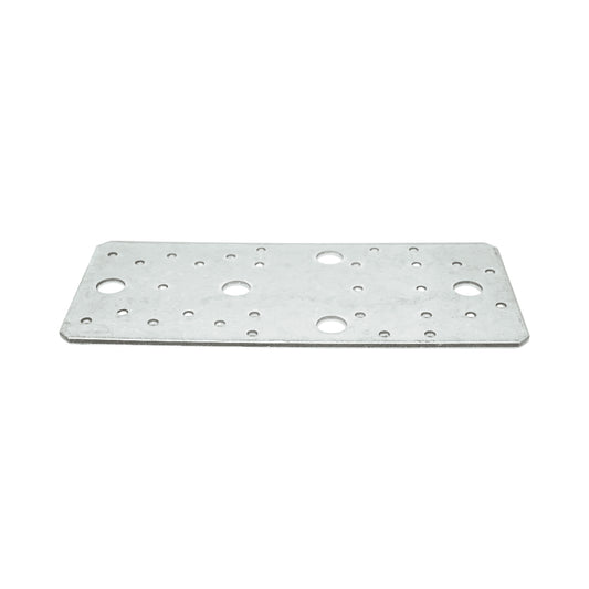 Lapos illesztési elem 204x90mm, vastagság 3mm, horganyzott acélból