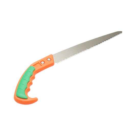 Kerti kézifűrész 270mm, acél penge, műanyag nyéllel