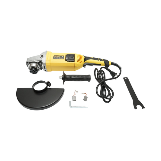Flex szögcsiszoló 2400W, 220V, 230mm tárcsa, fordulatszám 6500 r/min Crownman