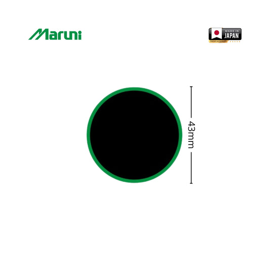 Kerek vulkanizáló foltok 43mm MU-00 belső csövekhez Maruni made in Japan