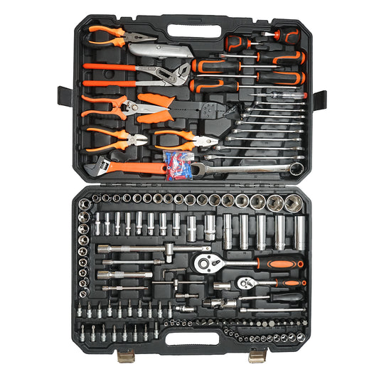 Csavarkulcs, csavarkulcs, kulcs, csavarkulcs, bit, torx szerszámokkal 160 db Breckner Germany